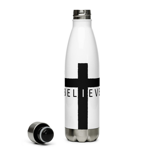 I Believe Stainless Steel Water Bottle