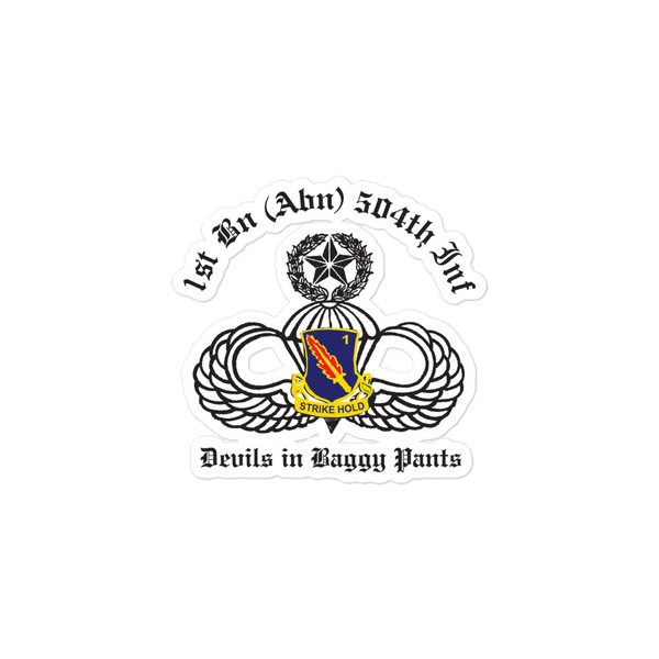 1-504 Bubble-free sticker