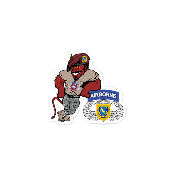 1-504 Devil Bubble-free sticker