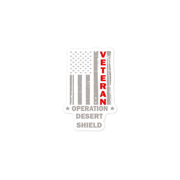 Operation Desert Shield Veteran Bubble-free sticker
