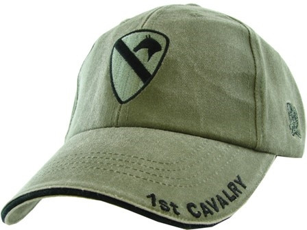 1ST CAVALRY (OD GREEN) Baseball Cap