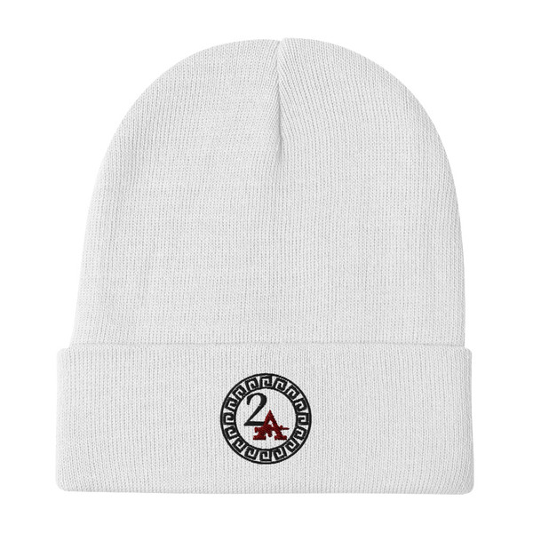 2A (2nd Amendment) Embroidered Beanie