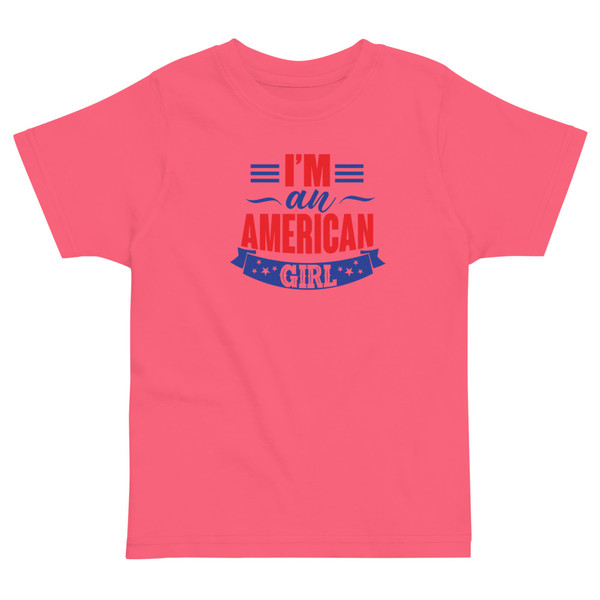 I'm an American Girl Toddler jersey t-shirt