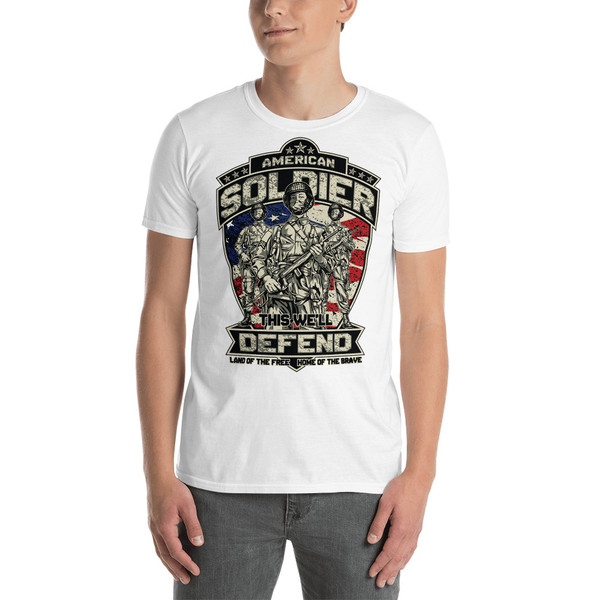American Veteran (This We'll Defend) Short-Sleeve Unisex T-Shirt