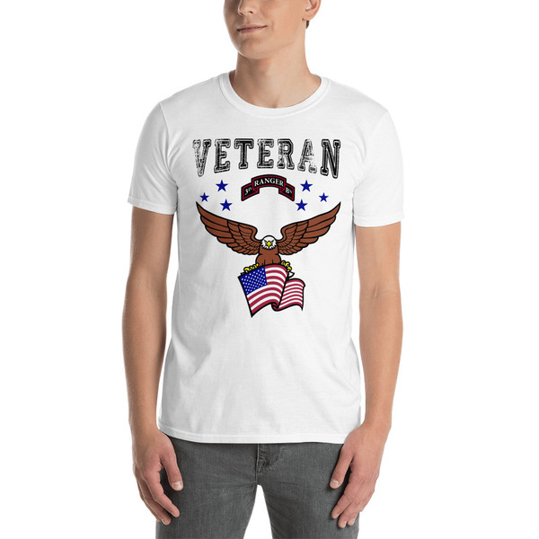 3rd Ranger Veteran (American Eagle) Short-Sleeve Unisex T-Shirt