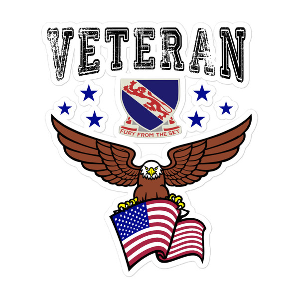508 PIR Veteran (American Eagle) Bubble-free stickers