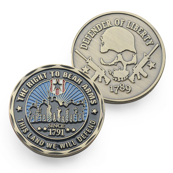 Right to Bear Arms (Defender of Liberty) Challenge Coin