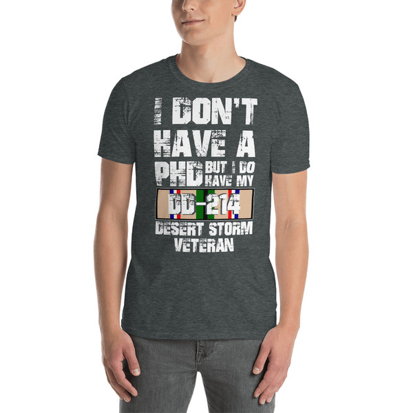 Desert Storm Veteran (DD 2-14) Short-Sleeve Unisex T-Shirt