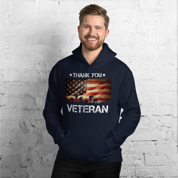 Thank You Veteran Unisex Hoodie
