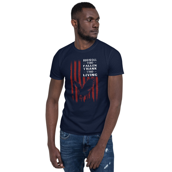 Honor the Fallen (Thank the Living) Short-Sleeve Unisex T-Shirt