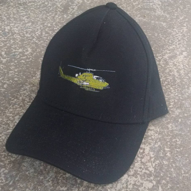AH-1 Cobra Helicopter Hat – Washed OD Green Baseball Cap – Eagle Crest – Adjustable