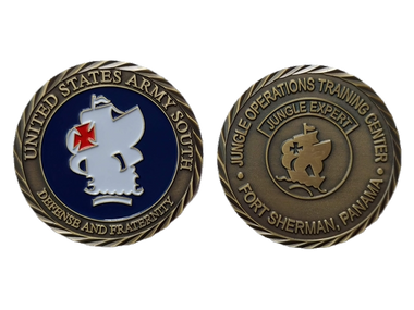 Jungle Operations Training Center (J.O.T.C) Challenge Coin