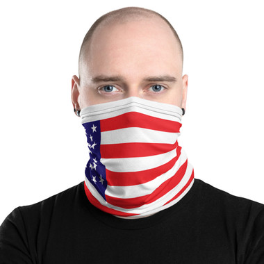 US Flag Neck Gaiter - Meach's Military Memorabilia & More