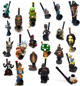 Novelty Carved Resin Pipe Novelty Carved Resin Pipe
