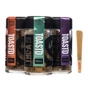 Half Bak'd THC-A Pre Roll 3.5g Jar Half Bak'd THC-A Pre Roll 3.5g Jar