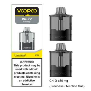 Voopoo Vrizz 15ml Replacement Pods 2pc/pk Voopoo Vrizz 15ml Replacement Pods 2pc/pk