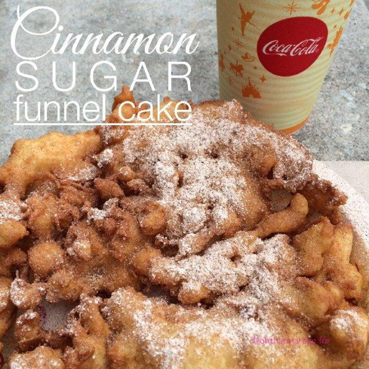 Cinnamon Funnel Cake