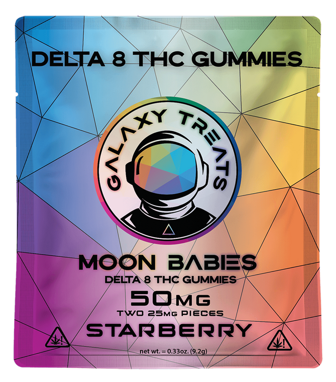 Galaxy Treats Delta 8 50mg Gummies