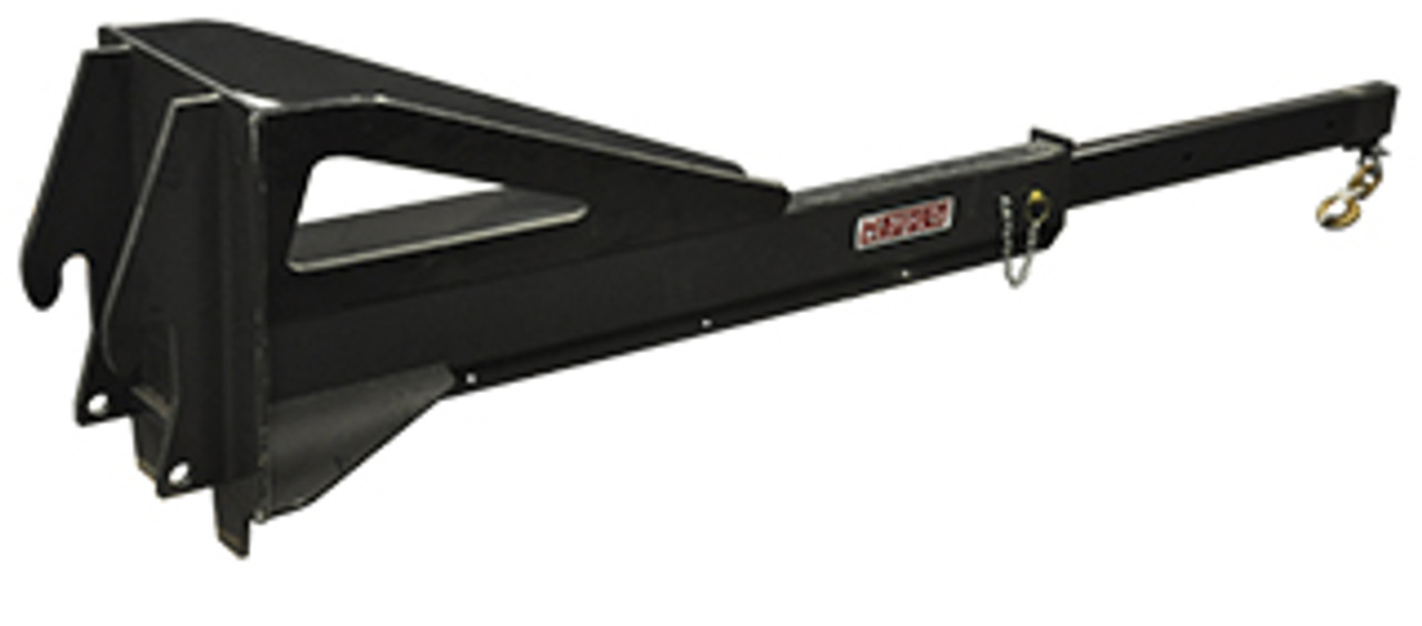 Haugen MIJQN 2000 lbs., Quick Attach Adjustable Jib for telehandler