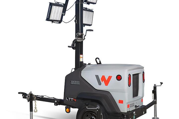 Wacker Neuson LTT4 Mobile Light Tower - Compact Design | TMS