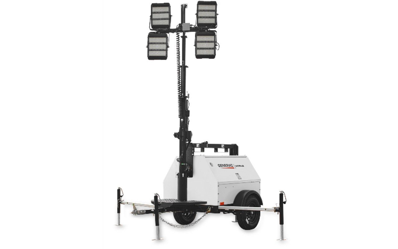 Generac MLT4060KV - Diesel 6kW LED Mobile Light Tower, (4
