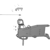 Genie Lift Part # 1280316GT - ASSY,SX-105 XC AXLE AND YOKE, LFRR, EA