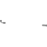 Genie Lift Part # 217058GT - HOSE ASSY,1/2,90 FEM,STR FEM, EA