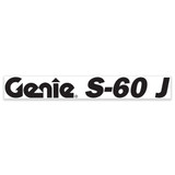 Genie Lift Part # 1294628GT - DECAL, CHASSIS, GENIE S-60 J, BLUE, EA