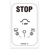 Genie Lift Part # 1294682GT - DECAL,GCON PANEL,GS, MINI, EA