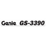 Genie Lift Part # 1299213GT - DECAL,COSMETIC,GENIE GS-3390, BLUE, EA