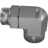 Genie Lift Part # 1296364GT - FITTING, ADAPTER, ELBOW, 90, ORB, SAE 16 TO SAE 20, EA