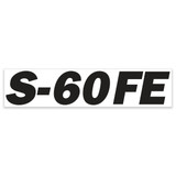 Genie Lift Part # 1304928GT - DECAL, COSMETIC, BLACK, S-60 FE NO GENIE, EA