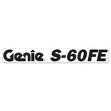Genie Lift Part # 1304198GT - DECAL, COSMETIC, S-60 FE GENIE, EA