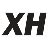 Genie Lift Part # 1311520GT - DECAL, COSMETIC, XH 4.5", BLACK, EA