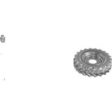 Genie Lift Part # 1303220GT - TIRE & WHEEL, 14X28 FOAM, LEFT, EA