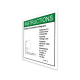 Genie Lift Part # 1311621GT - DECAL,INSTRUCT,BATTERY CONNECT,LITHIUM, EA