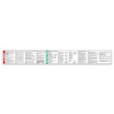 Genie Lift Part # 133287FRGT - DECAL,DANGER/SAFETY/OPER.INSTR, EA