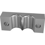 Genie Lift Part # 1306529GT - PLATE, CLAMP, TWIN HOSE, HYD, -8, SINGLE, EA