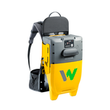 The Wacker Neuson ACBe backpack vibrator is a powerful and versatile tool for consolidating concrete with or without reinforcement. Featuring an integrated converter, it provides high cycle/high frequency performance, making it ideal for indoor and outdoor use. The backpack is fully adjustable to fit a variety of operators, and the lightweight fabric and padded shoulder straps allow for comfortable extended use. The vibrator connects to the bottom center of the backpack for easy left or right hand operation, and the operator is not exposed to engine noise, heat, or exhaust fumes. The BP1000 battery is easy to install, making this an ideal solution for a variety of applications.