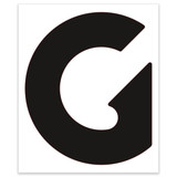 Genie Lift Part # 1332248GT | DECAL, COSMETIC, G, GTH-636, BLACK, 159 X 384 MM, EA