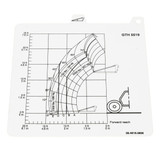 Genie Lift Part # 09.4618.0806GT - TRUSS BOOM LOAD CHART, GTH-5519, EA