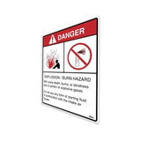 Genie Lift Part # 108591GT - DECAL, DANGER, STARTING FLUID, EA