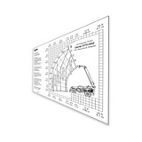 Genie Lift Part # 123767GT - DECAL,LOAD RNG,GTH842 CAT ADPT, EA