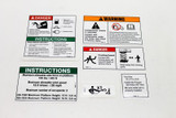 Genie Lift Part # 232055GT - DECAL KIT,1930 COMP.,WRD,ANSI, EA