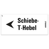 Genie Lift Part # 27839GRGT - DECAL, SLIDING T-HANDLE, GERMAN, EA