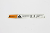 Genie Lift Part # 31071GT - DECAL,WARNING,FAILURE TO READ, EA