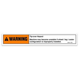 Genie Lift Part # 37049GT - DECAL,WARNING,TIP-OVER, EA