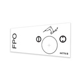 Genie Lift Part # 44779GT - DECAL,GENERATOR OPTION, EA