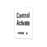 Genie Lift Part # 44999GT - DECAL,LABEL, CONTROL ACTIVATE, EA