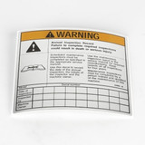 Genie Lift Part # 52865GT - DECAL,ANNUAL INSP***, EA